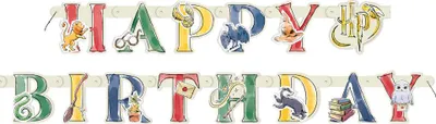 Image de Guirlande - Joyeux anniversaire - Harry Potter - 182 cm