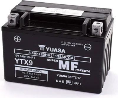 Immagine prodotto di Batteria Yuasa YTX9 12V/8AH sigillata attivata
