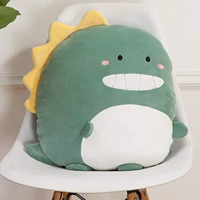 Produktbild von Tier Kissen Plüschtier Stofftier Kuscheltier Cartoon Kissen Süß Dinosaurier Geschenk Unisex Kuscheltier (Dinosaurier)