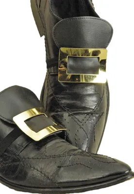 Produktbild von Schuhschnallen zum Barock Kostüm | Gold