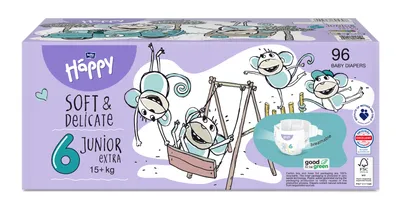Produktbild von BELLA Baby Happy Junior Extra Box (96 ks)