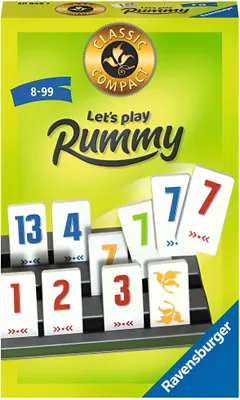 Produktbild von Ravensburger® -  Classic Compact Let's play Rummy 20848 - be