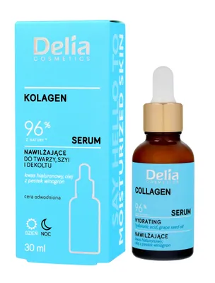 Obrázek produktu pro Delia Cosmetics Kolagenové sérum s kyselinou hyaluronovou pro suchou pleť 30ml