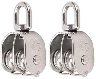 Productafbeelding van Set van 2 Roestvrijstalen Dubbele Flessenliften 150 kg