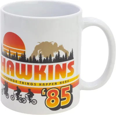 Imagen del producto de Taza Hawkins 85 Stranger Things Cerámica 325 mls