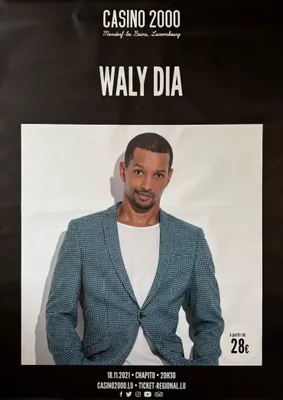 Immagine prodotto di Waly Dia - 2021 - AFFICHE / POSTER - 84x120 cm