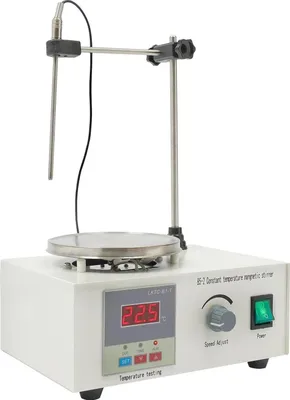 Obrázek produktu pro Magnetické míchadlo, digitální regulace otáček, řízení teploty, BÍLÝ