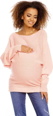 Produktbild von PeeKaBoo Umstandspullover für Damen Barcs lachs Universal