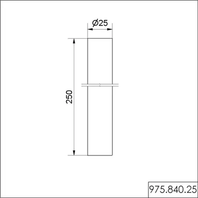 Immagine prodotto di Tubo Werma 97584025 975.840.25