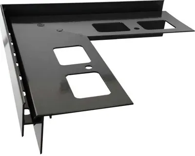 Produktbild von Renoplast Aluminium Traufprofil K35 Keramikboden, Außenecke 90°, Graphit