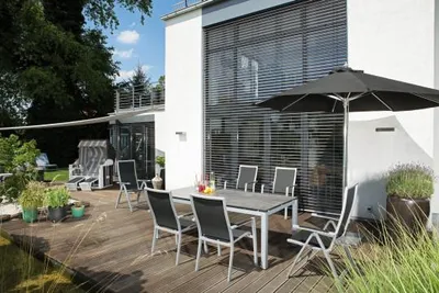 Produktbild von SonnenPartner Tischplatte "Compact" , dunkel, 80050511