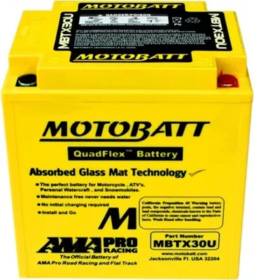 Obrázek produktu pro Motobaterie MOTOBATT MBTX30U 32 Ah