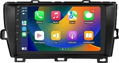 Obrázek produktu pro Autorádio pro Toyota Prius XW30, QLED displej, Android 12, Carplay, P2 Carplay