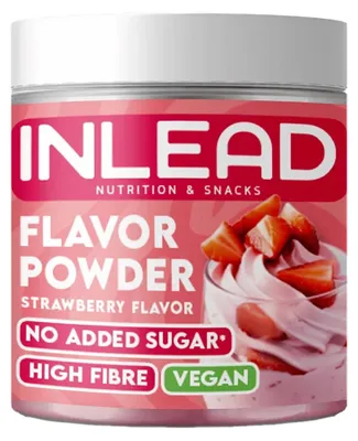Produktbild von Inlead Flavor Powder (90g) Strawberry - Funktionelle Lebensmittel -