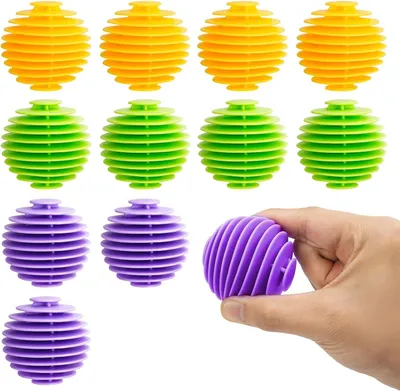 Imagen del producto de Bolas para lavadora, 12 unidades, reutilizables, ecológicas, aptas para todas las lavadoras