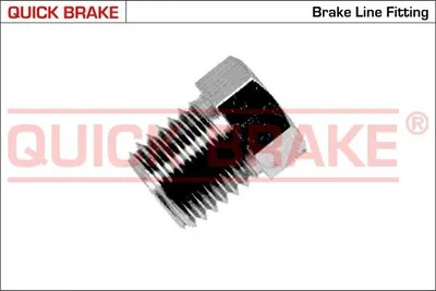 Produktbild von QUICK BRAKE Überwurfschraube M 14mm
