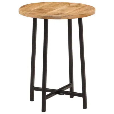 Produktbild von Möbel Couchtisch 35x35x45 cm Massivholz Mango und Eisen - Couchtische 371970