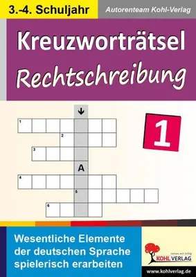 Obrázek produktu pro Kreuzworträtsel Rechtschreibung