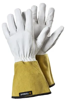 Immagine prodotto di Guanto in pelle TEGERA 126A | 12 paia bianco, Cat.III, 2111X, taglia 11