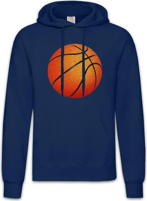 Produktbild von Urban Backwoods Basketball I, Herren Hoodie, Farbe: Navy, Größe: 2XL