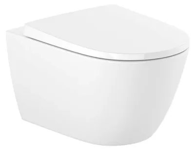 Zdjęcie produktu dla ROCA Wisząca muszla klozetowa ONA bez kołnierza (bez deski sedesowej) A346687000