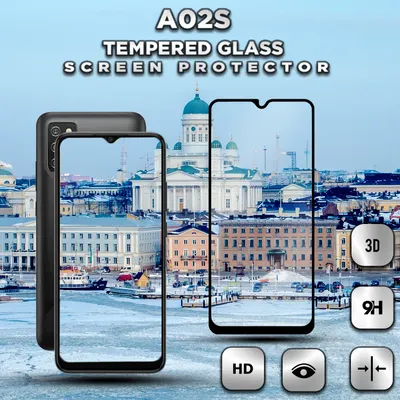 Obrázek produktu pro Samsung Galaxy A02s - tvrzené sklo 9H - 3D ochrana displeje v super kvalitě