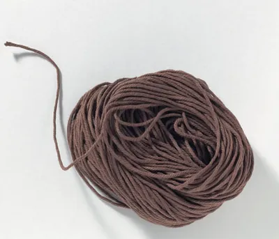 Produktbild von OcCre Baumwollfaden braun 1,5 mm x 2 m