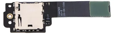 Produktbild von Ersatzplatine für den Kartenslot der Nintendo Switch 2 Spielkonsole. Ersatzteil zur Reparatur des Anschlusses für Speicherkarten