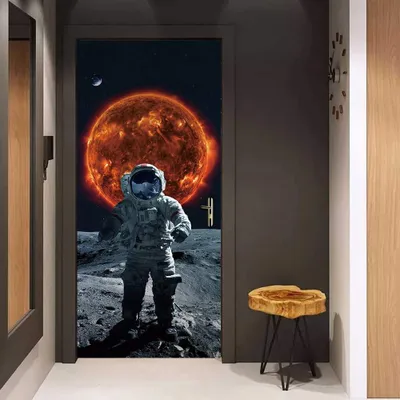 Produktbild von Decal 3D Creatief – Wandsticker – Selbstklebend – Türsticker – Kühlschranksticker – DIY-Dekoration, 82x200 cm