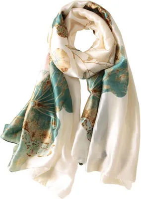 Productafbeelding van Chiffon Sjaal Lang - Halsdoek, Hoofddoek en Strandwrap - Dames