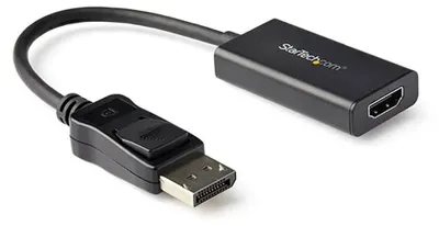 Obrázok produktu pre StarTech.com DP2HD4K60H, 0,122 m, DisplayPort, Typ HDMI (štandard), Samec, Samica, Priamy