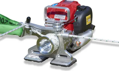 Produktbild von Winde Serie 500, max. 500kg Zugkraft, Seilbremse, 33x29x26cm, für Kunststoffseil 8-12mm