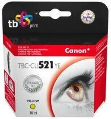 Obrázok produktu pre Ink. kazeta TB kompat. s Canon CLI-521Y 100% new