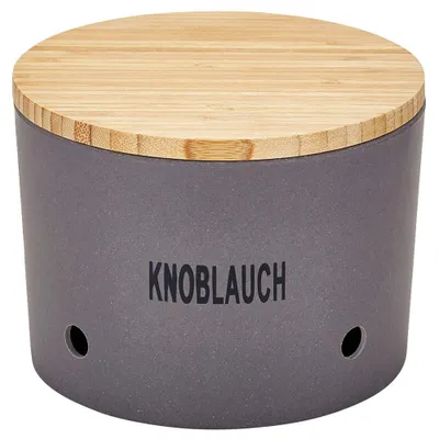 Imagen del producto de MAGU Knoblauchtopf NATUR-DESIGN schiefer 1 Stck. 109362 (EKB)