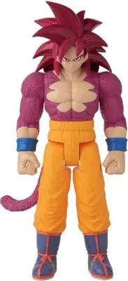 Produktbild von Dragon Ball Daima Super Saiyan 4 Goku Figur, Limit Breaker Bandai, 30 cm, Dragon Ball Figur