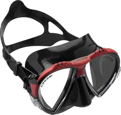 Immagine prodotto di Cressi Matrix Maschera subacquea Rosso,Argento Uomo,Donna Rosso,Argento Taglia unica