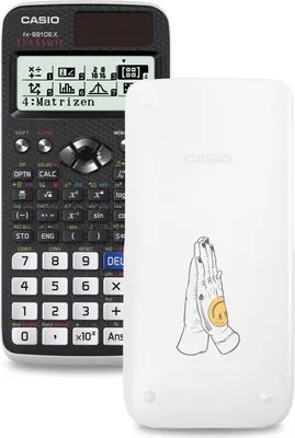 Produktbild von Casio FX-991DE X ClassWiz Schulrechner mit Prayer-Bedruckung (Motiv 10)