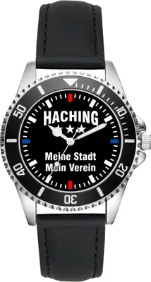 Produktbild von KIESENBERG Herrenuhr Armbanduhr Haching München Geschenk Fan Artikel Zubehör Fanartikel Analog Quartz Uhr L-2615