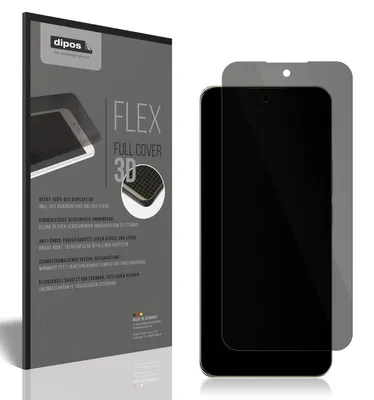 Produktbild von Full Cover Privacy Blickschutzfolie für Realme 13 Pro+ Folie Anti-Shock