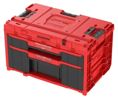 Obrázek produktu pro Toolbrothers RHINO XXL Drawer 2 Plus ULTRA se dvěma různě velkými zásuvkami + přepážkami IP66
