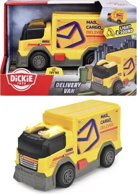 Produktbild von Dickie Spielfahrzeug Paketzusteller Auto Go Action / City Heroes Delivery Van 203302038