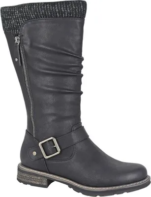 Produktbild von Cipriata - Damen Wadenhohe Stiefel "Alisa", PolyurethanDF2336 (39,5 EU) (Schwarz)