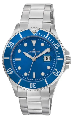 Produktbild von Dugena 4461003 Herren-Armbanduhr, Edelstahl-Gehäuse, Metall-Armband