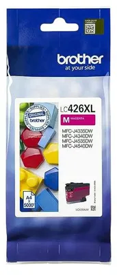 Produktbild von Brother LC-426XLM, Hohe (XL-) Ausbeute, Magenta, 1 Stück(e), 5000 Seiten, Einzelpackung