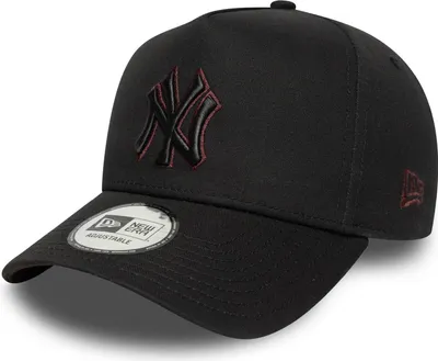 Obrázek produktu pro Kšiltovka New Era 9Forty Aframe MLB Outline NY Yankees Black Red - UNI