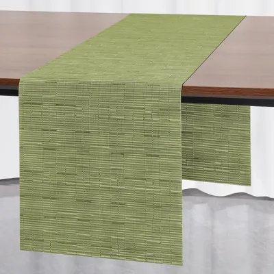 Immagine prodotto di Tovaglia lavabile - Ideale per compleanni e feste - Verde, 40 x 183 cm