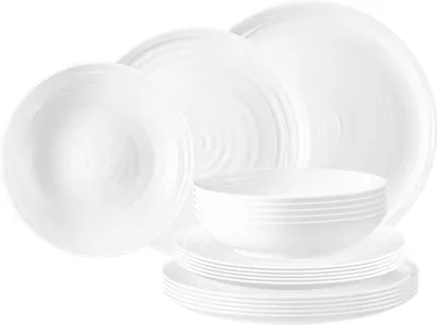 Produktbild von Seltmann Weiden Terra Teller-Set 18-teilig weiß