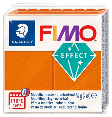Zdjęcie produktu dla FIMO Mod.masse Fimo effect orange metall