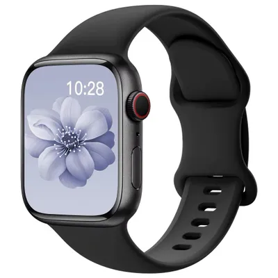 Produktbild von Sport Armband für Apple Watch Series 10 9 8 7 6 5 4 3 2 SE Silikon 38/40/41mm S