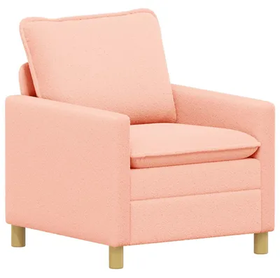 Produktbild von vidaXL Sofa Rosa 76 x 81 x 87,5 cm Stoff